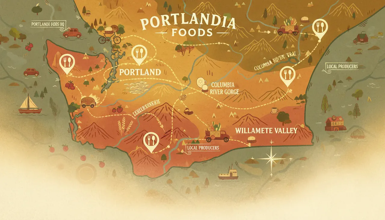 Portlandia Foods: Locations