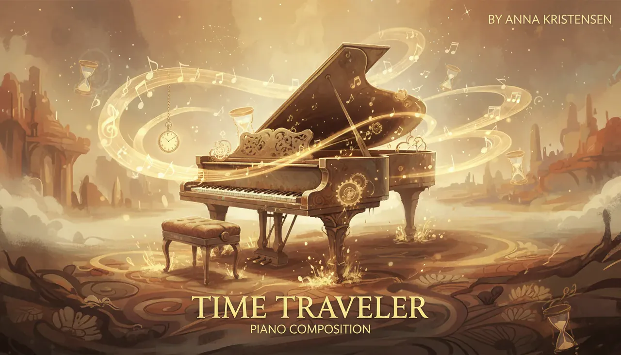 "Time Traveler" piano song