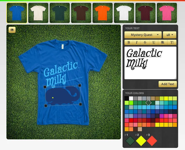 Sketchpad for Custom Print